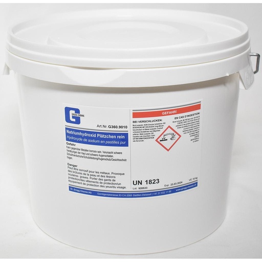 [G360.9010] Sodium hydroxide pellets pure