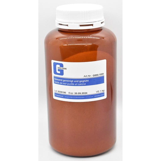 [G890.1000] Sable marin nettoyé et recuit