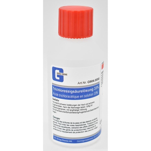 [G904.0050] Trichloressigsäurelösung 33%