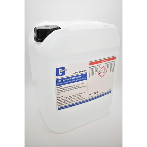 [G374.5000] Sodium hydroxide solution 5 Normal