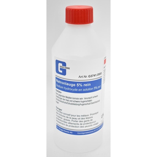 [G3741.0500] Sodium hydroxyde en solution 5% pur