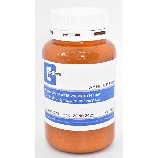 [G378.0250] Magnesiumsulfat wasserfrei rein