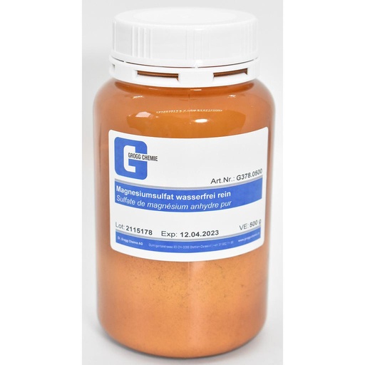 [G378.0500] Magnesium sulphate anhydrous pure