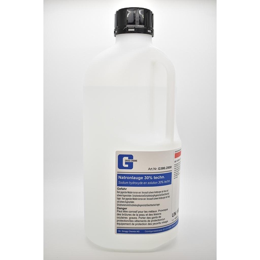 [G380.2500] Solution d'hydroxyde de sodium 30% techn.