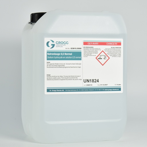 [G3815.5000] Sodium hydroxide solution 0.5 Normal