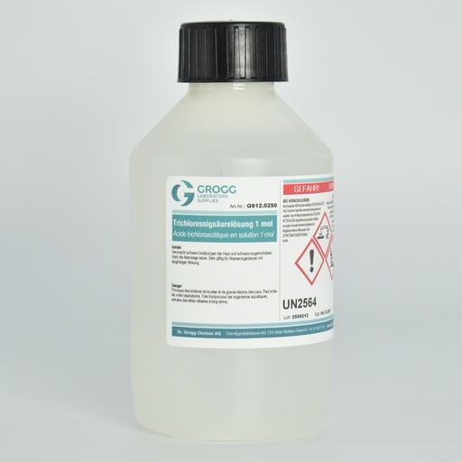 [G912.0250] Acide trichloroacétique en solution 1 mol