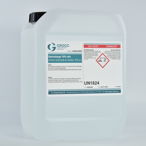 [G384.5000] Sodium hydroxyde en solution 10% pur