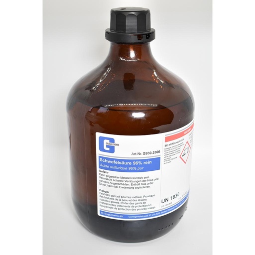 [G930.2500] Acide sulfurique 96% pur