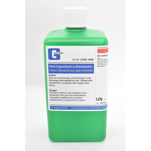 [G392.1000] Petrol D geruchsarm zu Brennzwecken