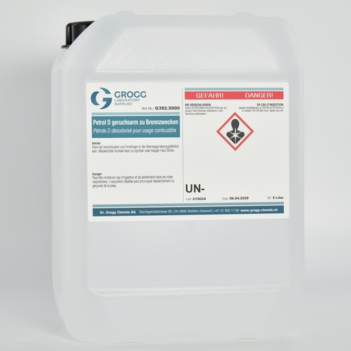 [G392.5000] Petrol D geruchsarm zu Brennzwecken