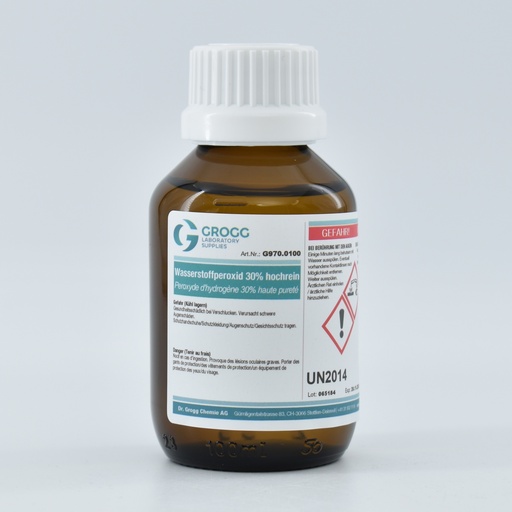 [G970.0100] Peroxyde d'hydrogène 30% haute pureté