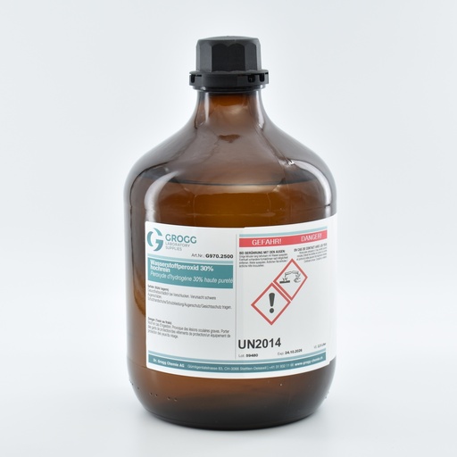 [G970.2500] Peroxyde d'hydrogène 30% haute pureté