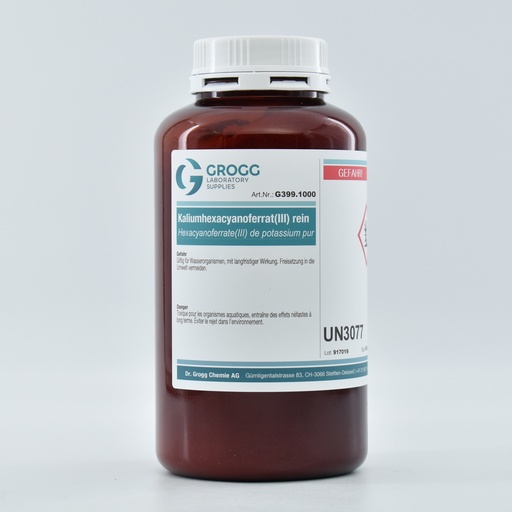 [G399.1000] Hexacyanoferrate(III) de potassium pur