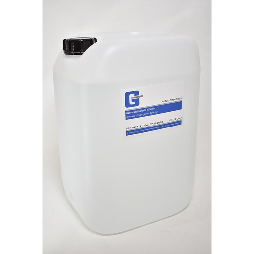 [G974.9025] Wasserstoffperoxid 10% reinst (Kühl lagern)