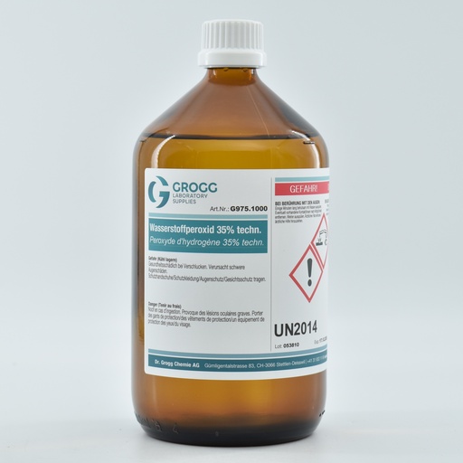 [G975.1000] Peroxyde d'hydrogène 35% techn.