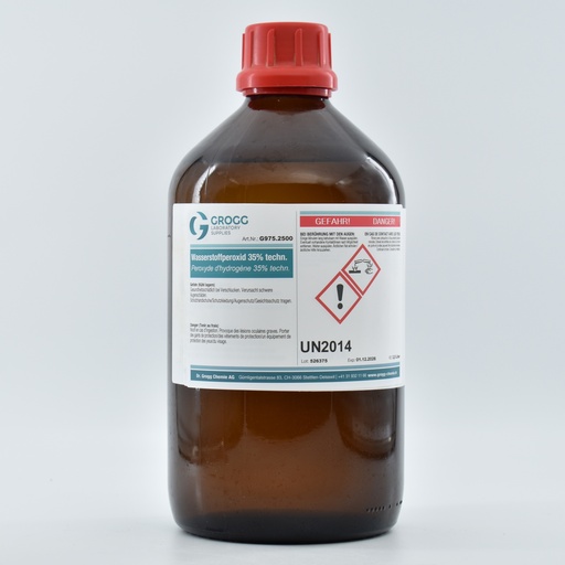 [G975.2500] Peroxyde d'hydrogène 35% techn.