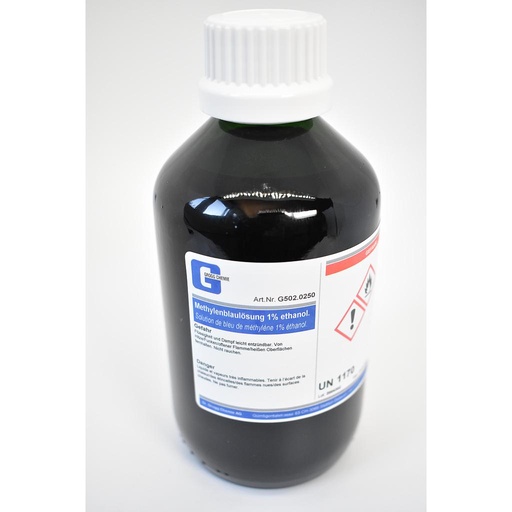 [G502.0250] Methylene blue solution 1% ethanolic