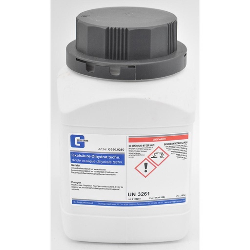 [G550.0250] Acide oxalique dihydraté techn.