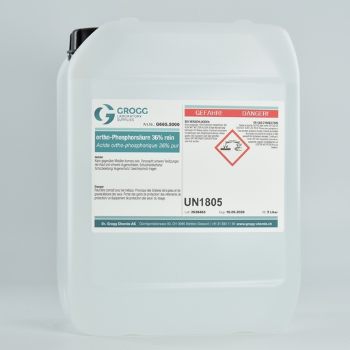 [G665.5000] Acide ortho-phosphorique 36% pur
