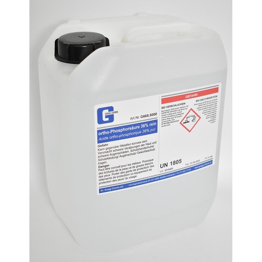 [G665.5000] ortho-phosphoric acid 36% pure