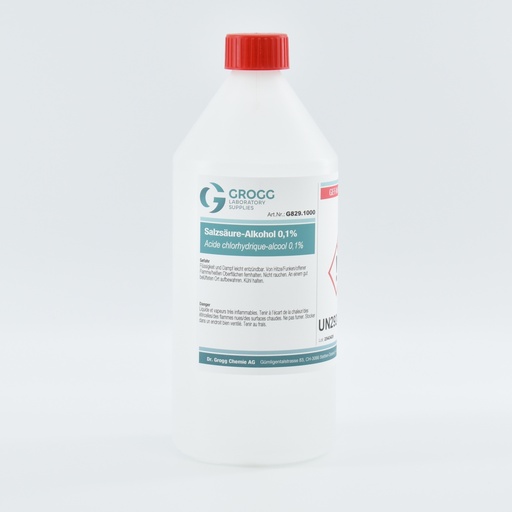 [G829.1000] Salzsäure-Alkohol 0,1%