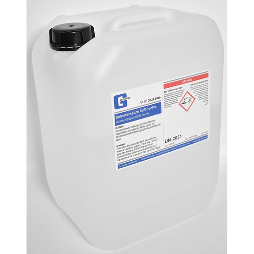 [G821.9010] Acido nitrico 60% tecnico.
