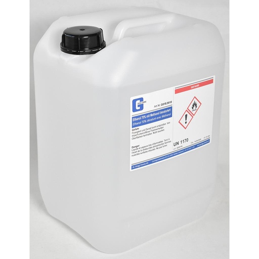 [G018.5000] Ethanol 70% (Vol.) mit Methanol denaturiert