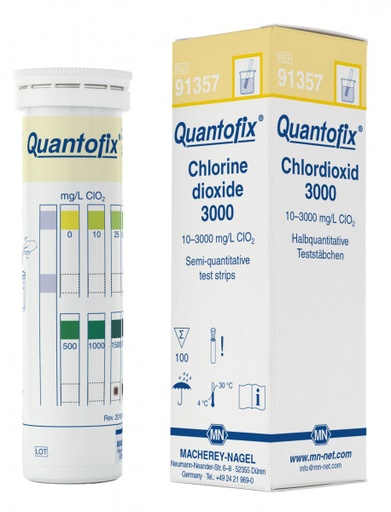 [MANA91357] QUANTOFIX CHLORINE DIOXIDE 3000, UoM: 1 * 100 Tests