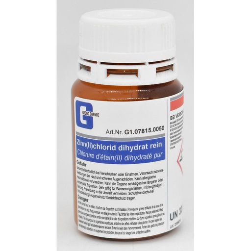 [G1.07815.0050] Chlorure d'étain(II) dihydraté pur