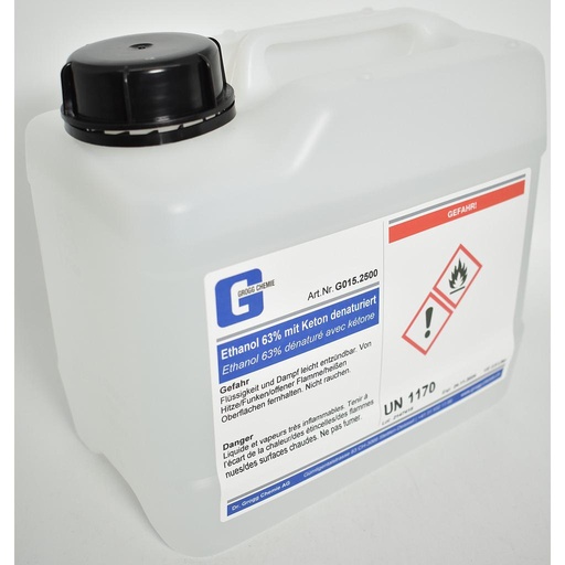 [G015.2500] Ethanol 63% denatured with ketone