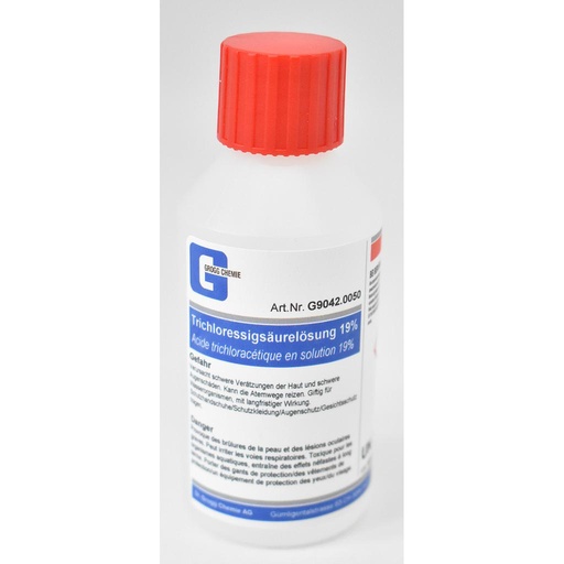 [G9042.0050] Trichloroacetic acid solution 19%