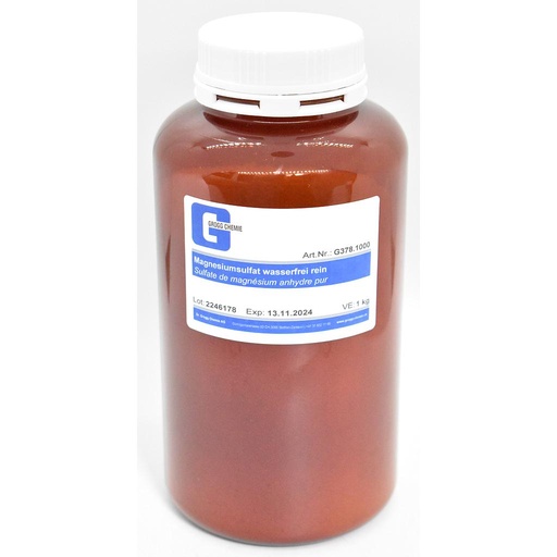 [G378.1000] Sulfate de magnésium anhydre pur
