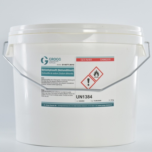[G14077.9010] Hydrosulfite de sodium (dithionite de sodium)