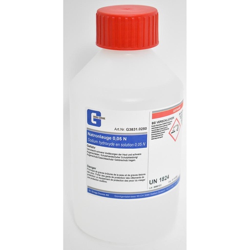 [G3831.0250] Natronlauge 0,05 N 