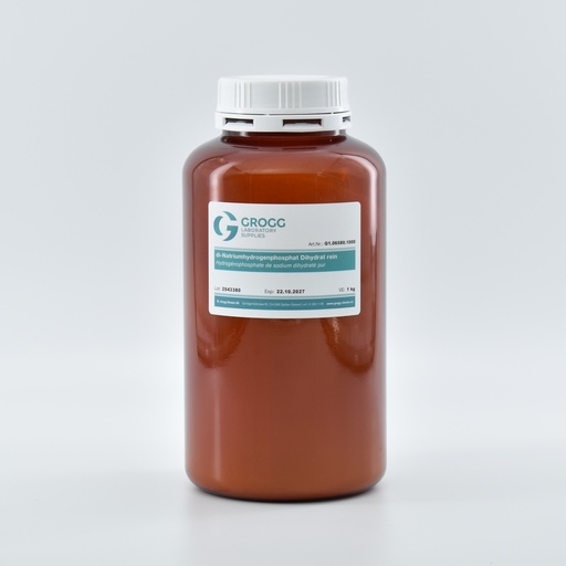 [G1.06580.1000] Hydrogénophosphate de sodium dihydraté pur