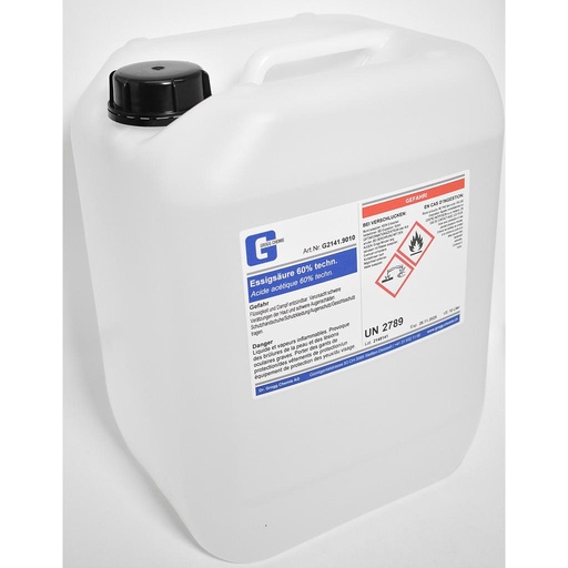 [G2141.9010] Acido acetico 60% techn.