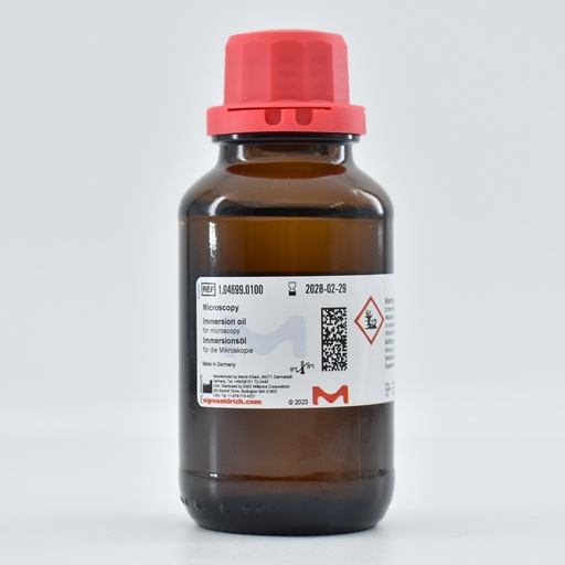 [1.04699.0100] IMMERSION OIL FOR MICROSCOPY, UoM: 1 * 100 mL
