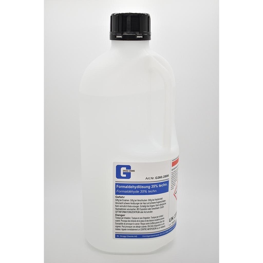 [G260.2500] Soluzione di formaldeide 35% techn.