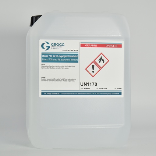 [G127.5000] Ethanol 70% denatured with 5% isopropanol