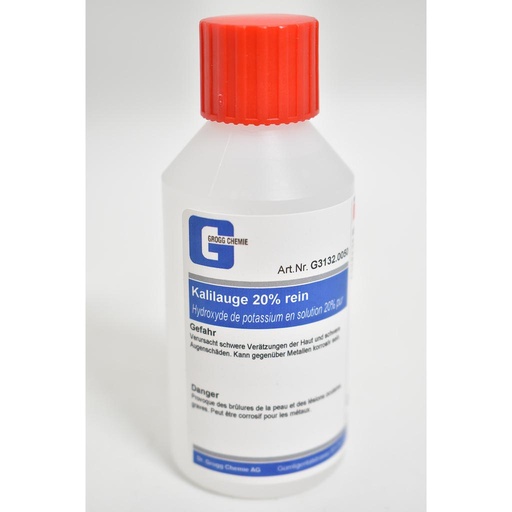 [G3132.0050] Hydroxyde de potassium en solution 20% pur