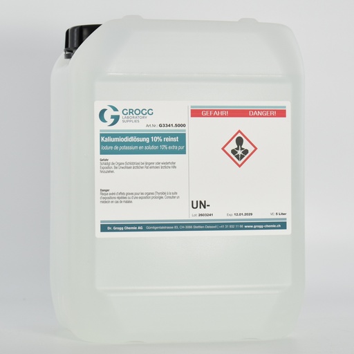 [G3341.5000] Solution d'iodure de potassium 10% extra pure