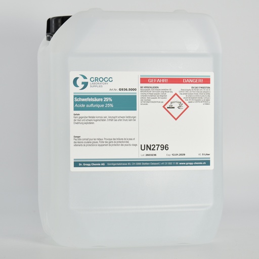 [G936.5000] Acido solforico 25%