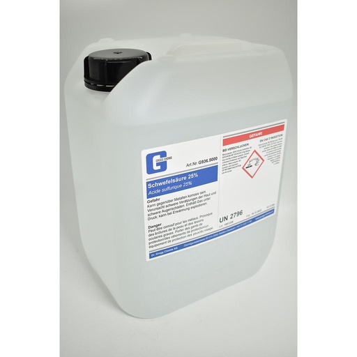 [G936.5000] Sulphuric acid 25%
